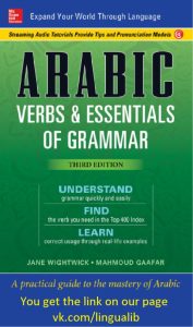 Rich Results on Google's SERP when searching for 'Arabic Verbs & Essentials of Grammar'